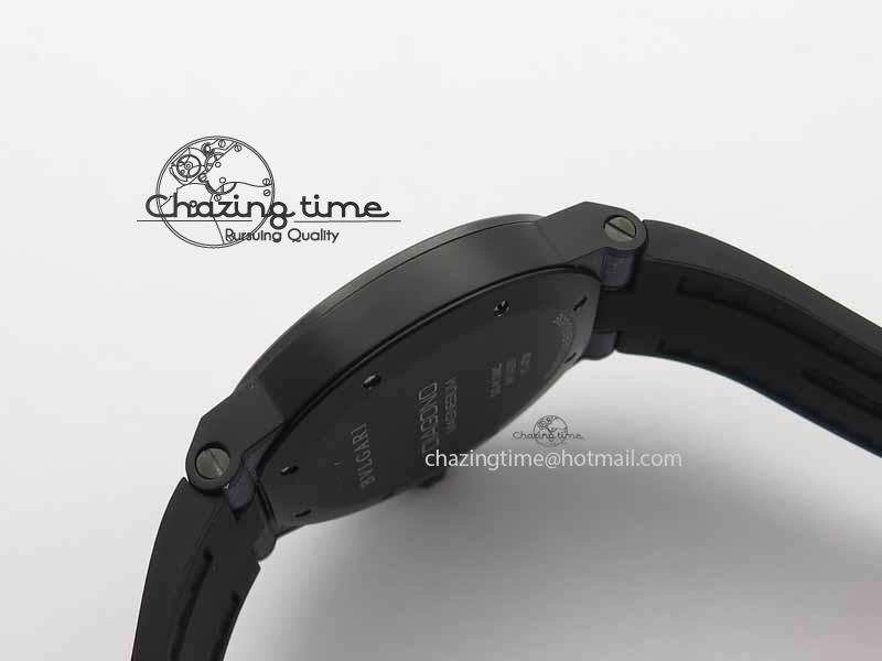 Diagono Magnesium PVD GF 1:1 Gray Textured Dial On Black Rubber Strap MIYOTA 9015