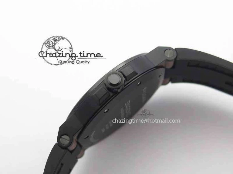 Diagono Magnesium PVD GF 1:1 Pink Textured Dial On Black Rubber Strap MIYOTA 9015