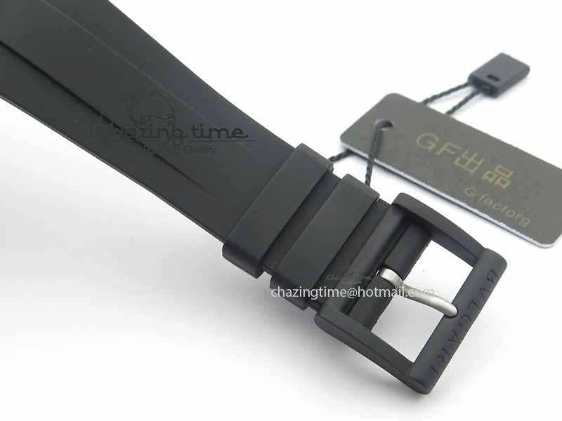 Diagono Magnesium PVD GF 1:1 Pink Textured Dial On Black Rubber Strap MIYOTA 9015