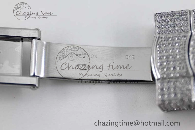 Diamond Skydweller SS TWF Best Edition Full Diamond Dial on SS Bracelet 23J to 9001
