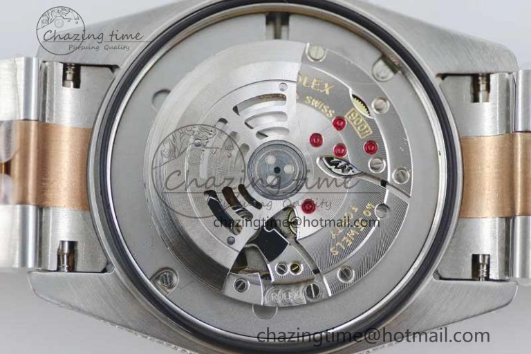 Diamond Skydweller SS RG TWF Best Edition Full Diamond Dial on SS RG Bracelet Asian 23J to 9001