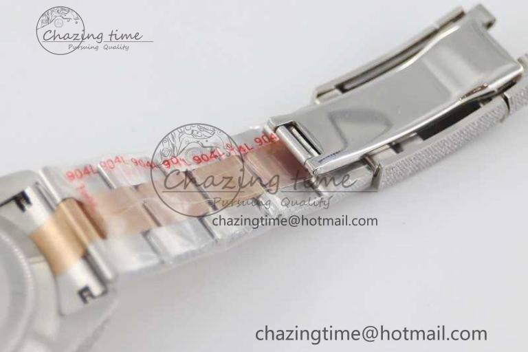 Diamond Skydweller SS RG TWF Best Edition Full Diamond Dial on SS RG Bracelet Asian 23J to 9001