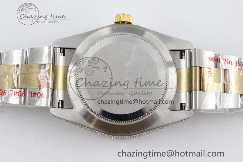 Diamond Skydweller SS YG TWF Best Edition Full Diamond Dial on SS YG Bracelet 23J to 9001