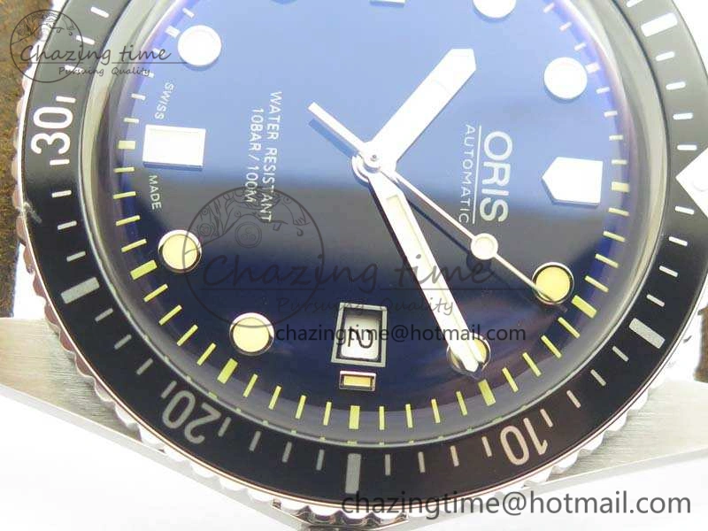 Divers 7720 SS ZZF 1:1 Best Edition Blue Dial On Brown Leather Strap A2836