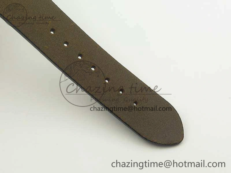Divers 7720 SS ZZF 1:1 Best Edition Green Dial On Brown Leather Strap A2836