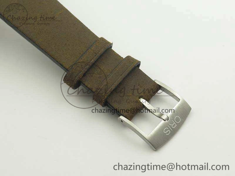 Divers 7720 SS ZZF 1:1 Best Edition Green Dial On Brown Leather Strap A2836