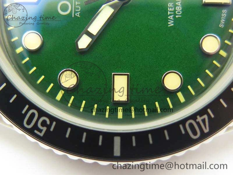 Divers 7720 SS ZZF 1:1 Best Edition Green Dial On Brown Leather Strap A2836