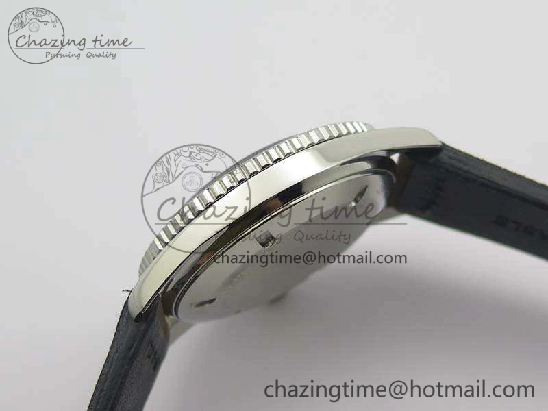 Divers 7720 SS ZZF 1:1 Best Edition Sliver Gray Dial On Brown Leather Strap A2836
