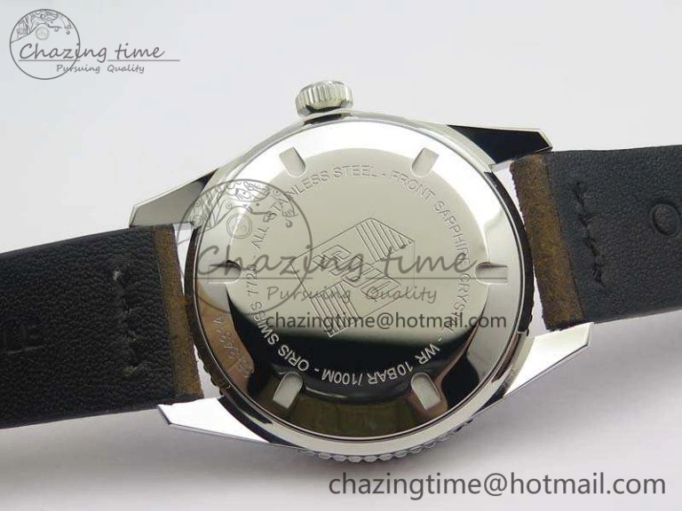Divers 7720 SS ZZF 1:1 Best Edition Sliver Gray Dial On Brown Leather Strap A2836