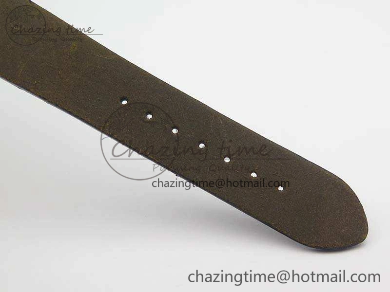 Divers 7720 SS ZZF 1:1 Best Edition Sliver Gray Dial On Brown Leather Strap A2836