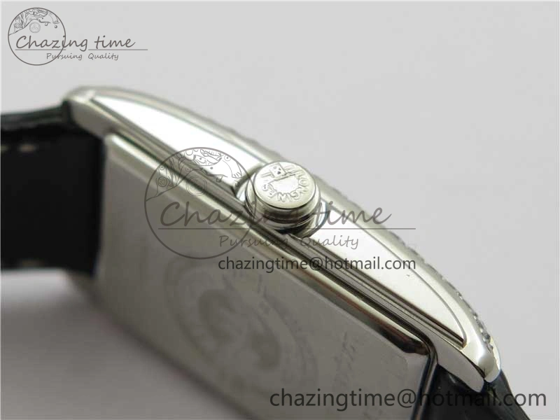 Doloevita SS 8848F 1:1 Best Edition Ivory White Textured Dial On Black Leather Strap Cal.L178.2