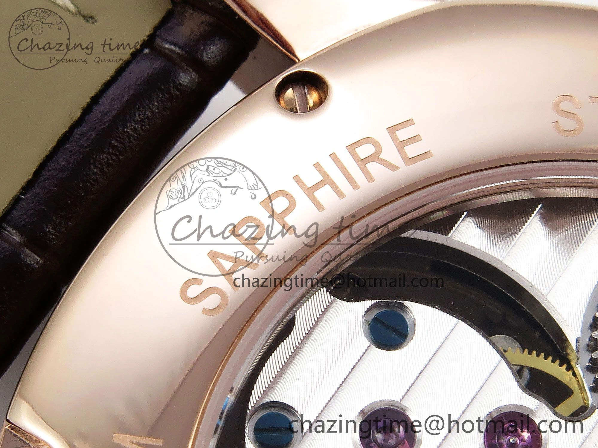 Drive De Cartier Flying Tourbillon RG RMS Best Edition White Dial on Brown Leather Strap