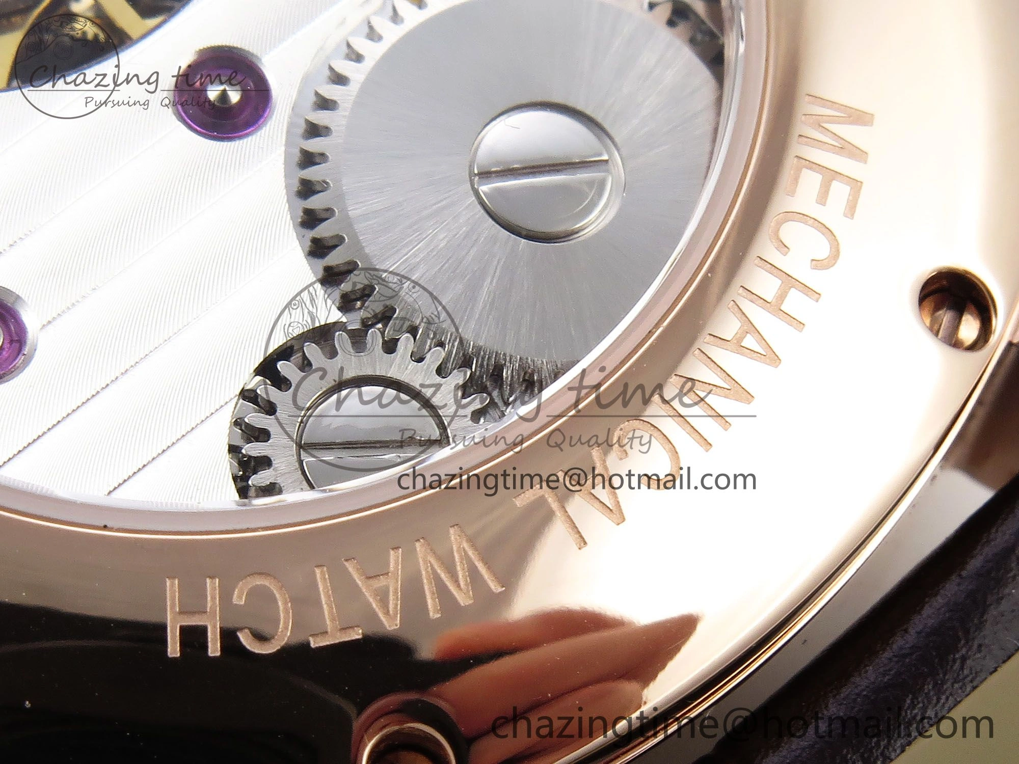 Drive De Cartier Flying Tourbillon RG RMS Best Edition White Dial on Brown Leather Strap