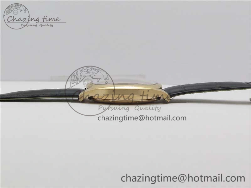 Drive de RG GSF 1:1 Best Edition Gray Textured Dial on Black Leather Strap A23J to 1904-PS MC V2