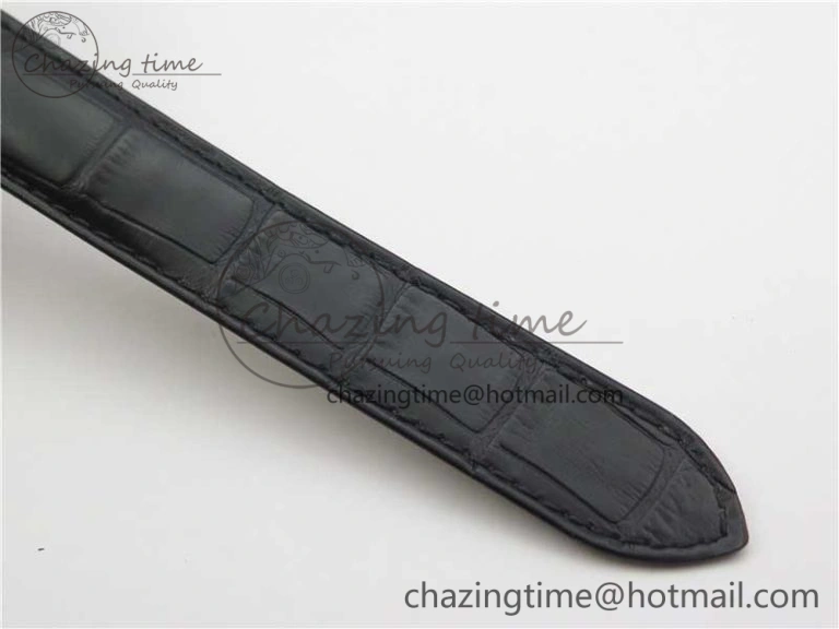 Drive de RG GSF 1:1 Best Edition Gray Textured Dial on Black Leather Strap A23J to 1904-PS MC V2