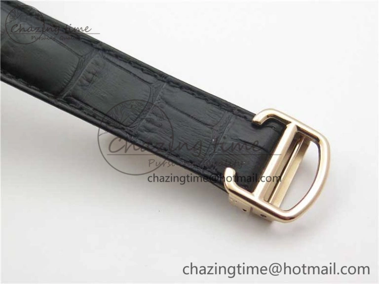 Drive de RG GSF 1:1 Best Edition Gray Textured Dial on Black Leather Strap A23J to 1904-PS MC V2