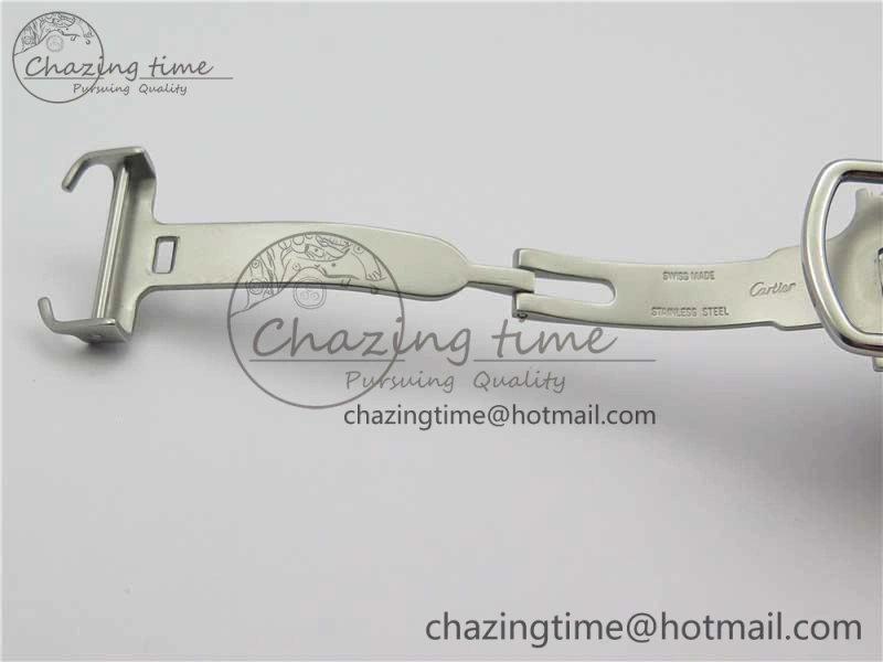 Drive de SS GSF 1:1 Best Edition White Textured Dial on Black Leather Strap A23J to 1904-PS MC V2