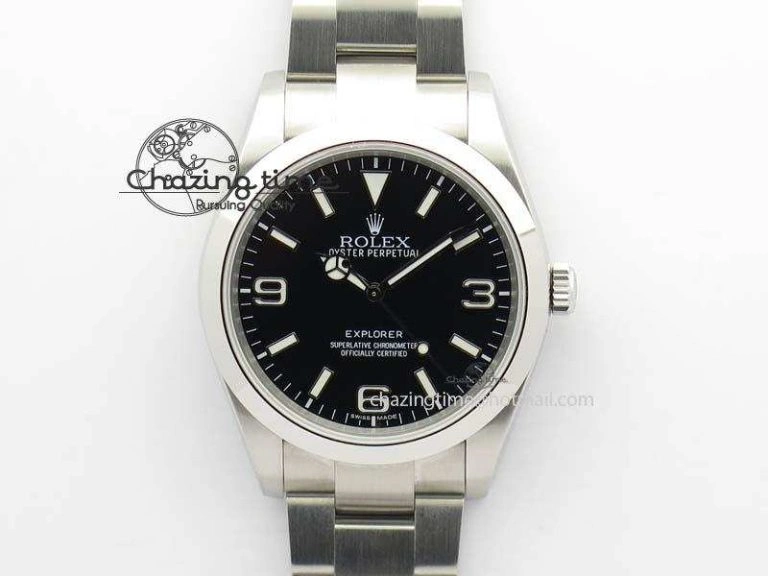 EXPLORER I 214270 2016 Baselworld 39mm Noob 1:1 Best Edition On SS Bracelet A2824
