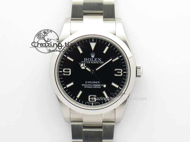 EXPLORER I 214270 2016 Baselworld 39mm Noob 1:1 Best Edition On SS Bracelet A2824
