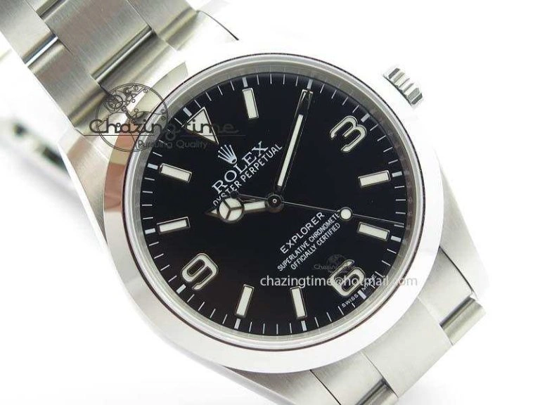 EXPLORER I 214270 2016 Baselworld 39mm Noob 1:1 Best Edition On SS Bracelet A2824