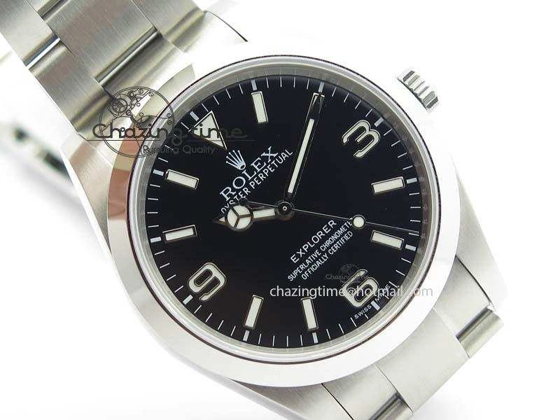 EXPLORER I 214270 2016 Baselworld 39mm Noob 1:1 Best Edition On SS Bracelet A2824