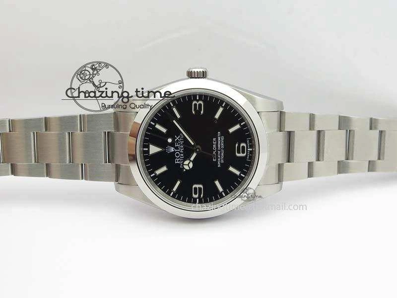 EXPLORER I 214270 2016 Baselworld 39mm Noob 1:1 Best Edition On SS Bracelet A2824