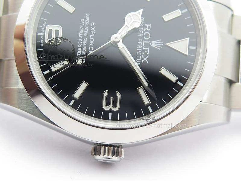 EXPLORER I 214270 2016 Baselworld 39mm Noob 1:1 Best Edition On SS Bracelet A2824