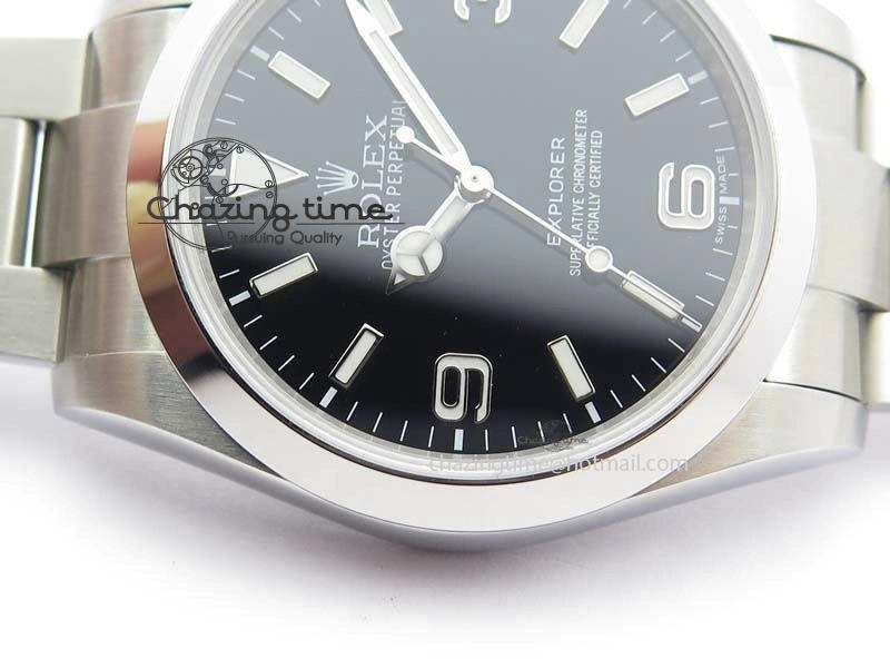 EXPLORER I 214270 2016 Baselworld 39mm Noob 1:1 Best Edition On SS Bracelet A2824
