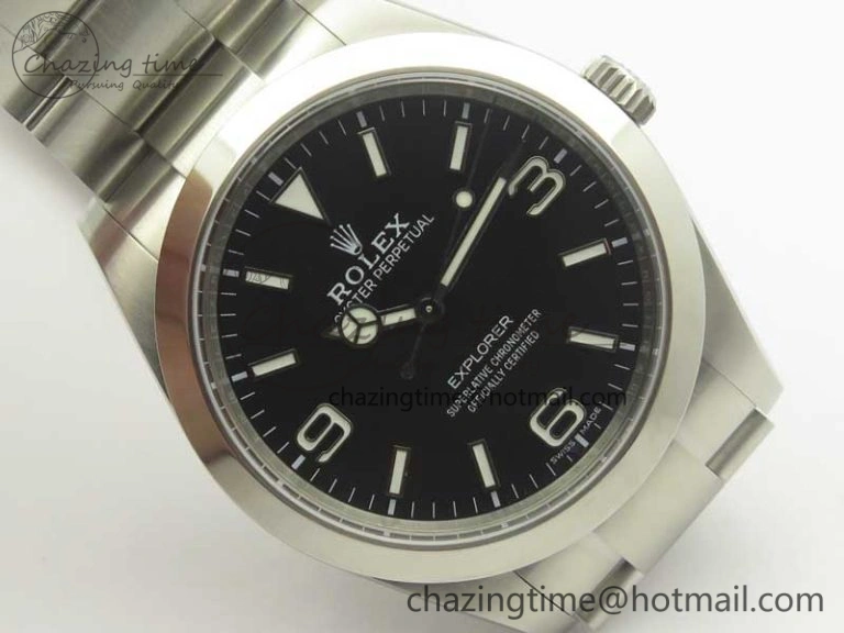 EXPLORER I 214270 39mm ARF 1:1 Best Edition 904L SS Case and Bracelet SH3132