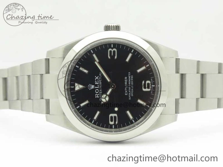 EXPLORER I 214270 39mm ARF 1:1 Best Edition 904L SS Case and Bracelet SH3132
