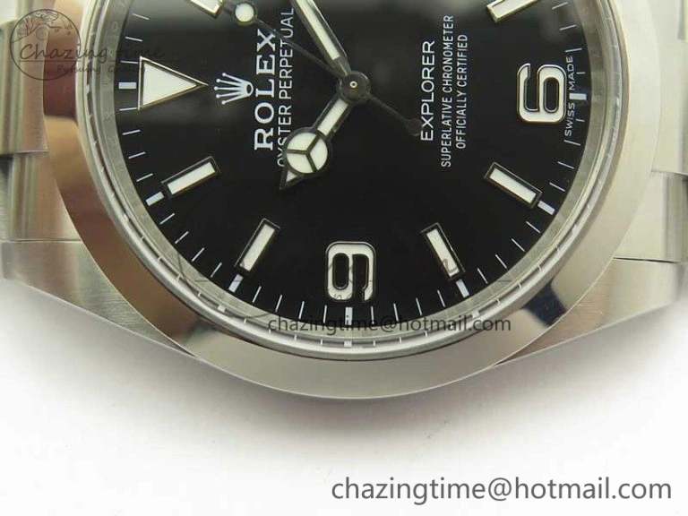 EXPLORER I 214270 39mm ARF 1:1 Best Edition 904L SS Case and Bracelet SH3132