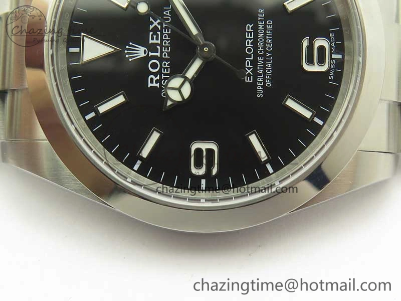 EXPLORER I 214270 39mm ARF 1:1 Best Edition 904L SS Case and Bracelet SH3132
