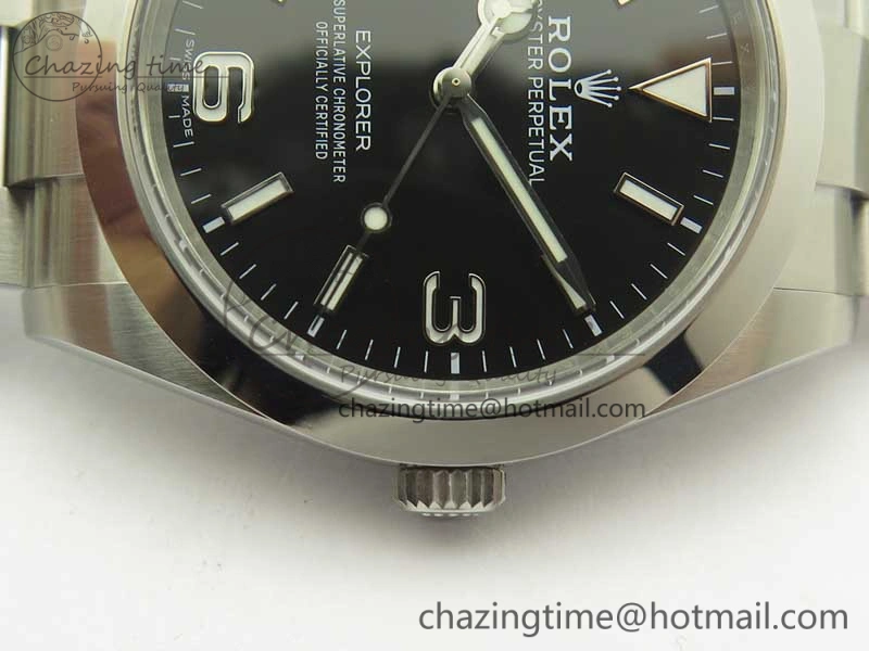 EXPLORER I 214270 39mm ARF 1:1 Best Edition 904L SS Case and Bracelet SH3132