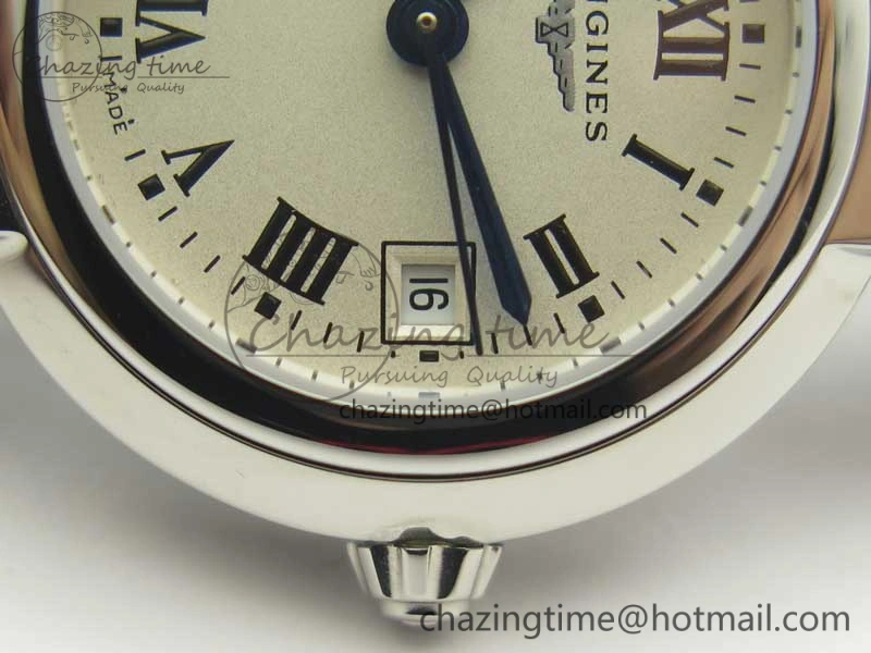 Elegance SS GSF 1:1 Best Edition Ivory Dial On SS Bracelet Cal.L250