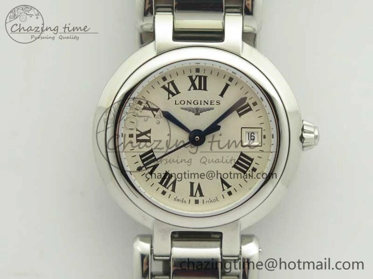 Elegance SS GSF 1:1 Best Edition Ivory Dial On SS Bracelet Cal.L250