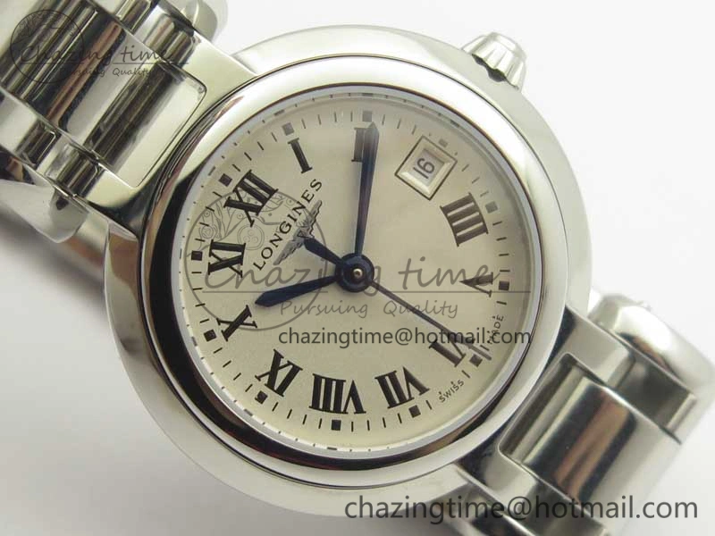 Elegance SS GSF 1:1 Best Edition Ivory Dial On SS Bracelet Cal.L250