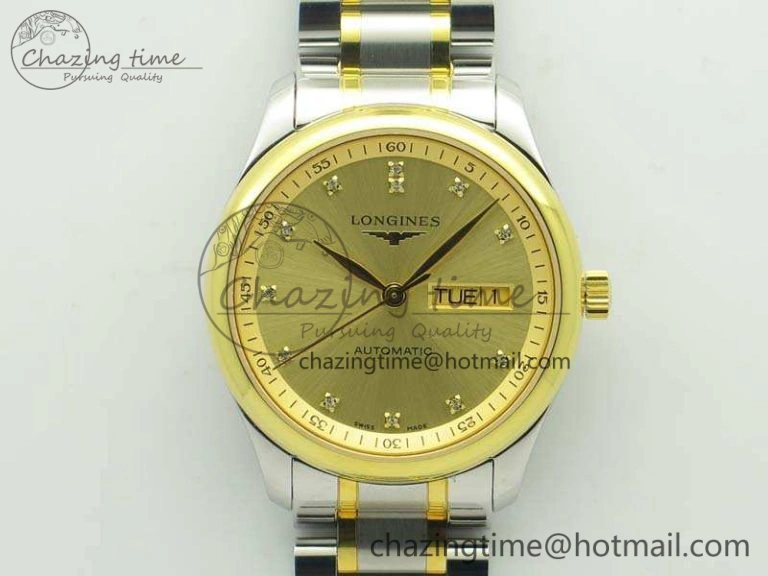 Elegance SS GSF 1:1 Best Edition Ivory Dial On SS Bracelet Cal.L250