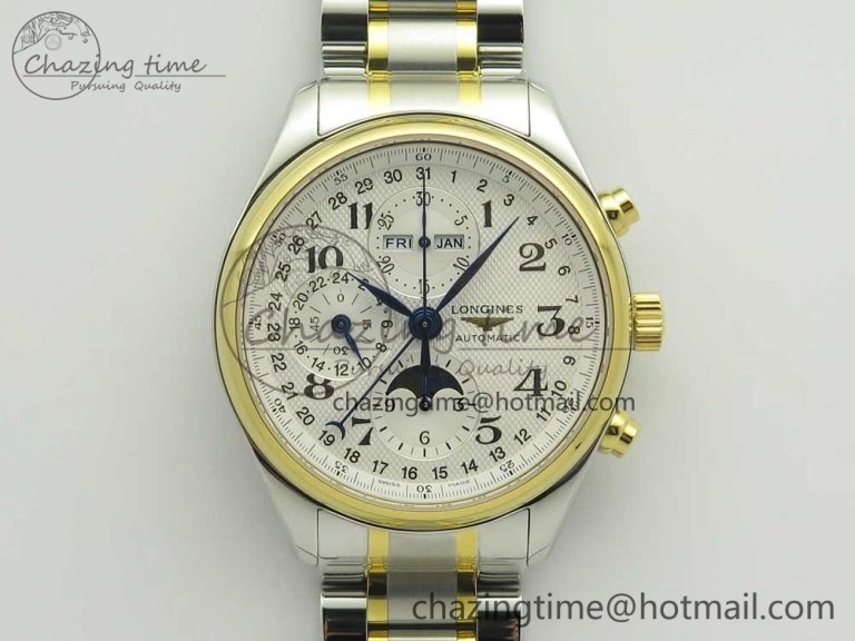 Elegance SS GSF 1:1 Best Edition Ivory Dial On SS Bracelet Cal.L250