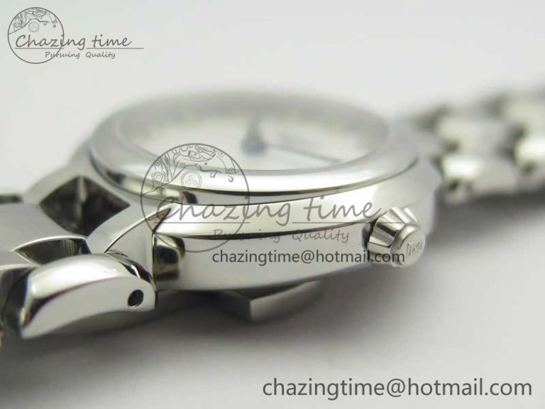 Elegance SS GSF 1:1 Best Edition White MOP Dial On SS Bracelet Cal.L250