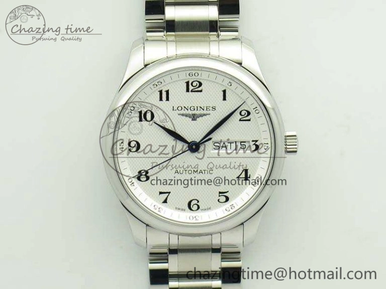 Elegance SS GSF 1:1 Best Edition White MOP Dial On SS Bracelet Cal.L250
