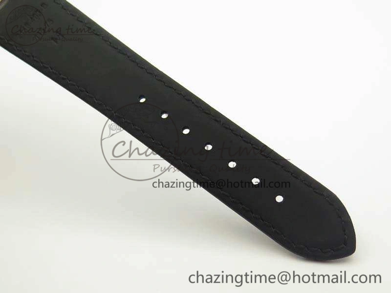 Elite RG LHF 1:1 Best Edition Silver Dial On Leather Strap MIYOTA9015 To Elite6150