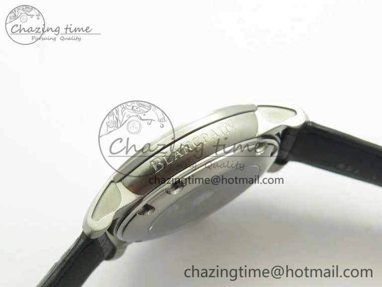 Evolution R10 SS ZZF 1:1 Best Edition Black Dial On Black Leather Strap Cal.6950
