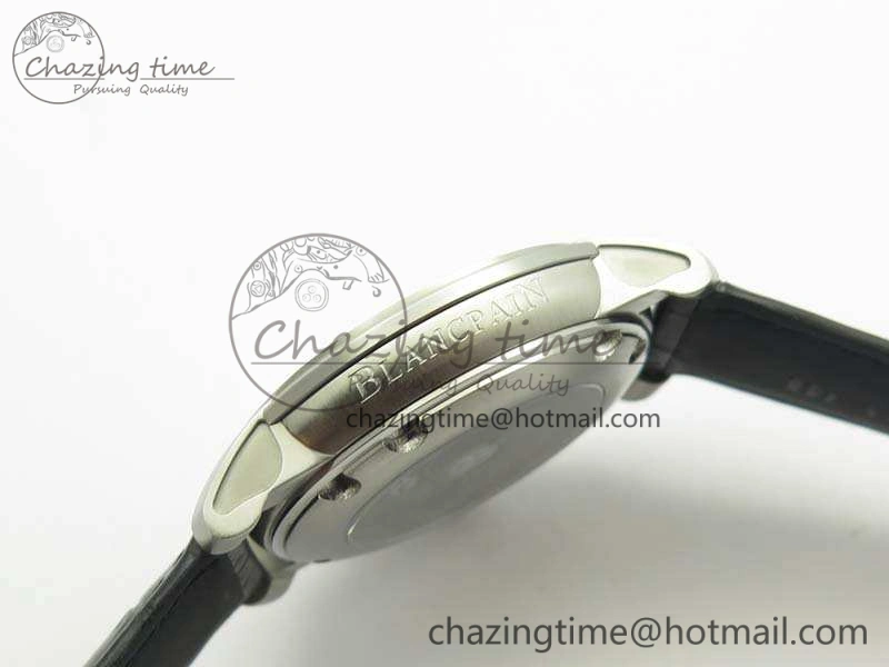 Evolution R10 SS ZZF 1:1 Best Edition Black Dial On Black Leather Strap Cal.6950