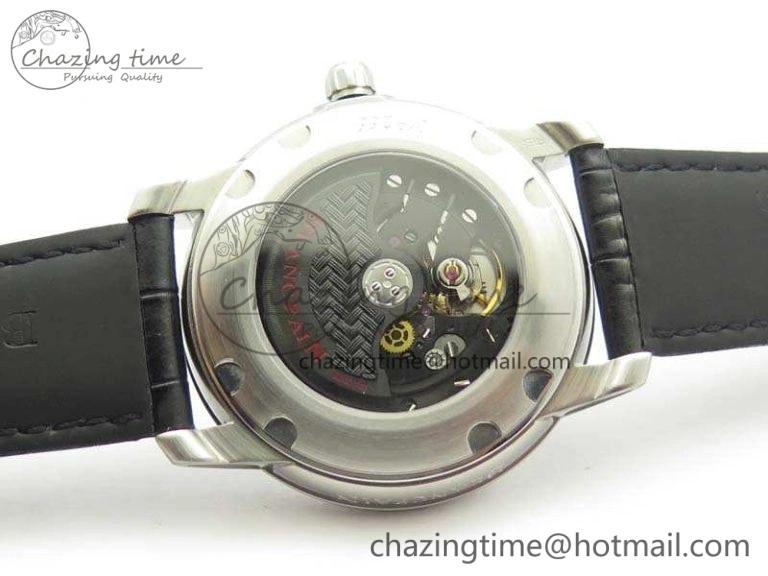 Evolution R10 SS ZZF 1:1 Best Edition Black Dial On Black Leather Strap Cal.6950