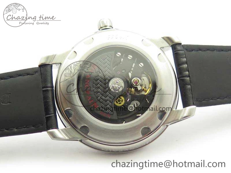 Evolution R10 SS ZZF 1:1 Best Edition Black Dial On Black Leather Strap Cal.6950