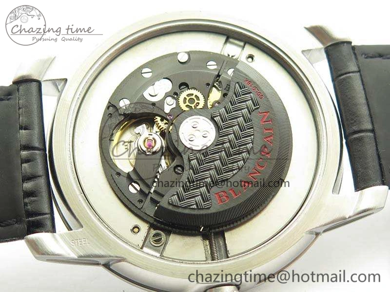 Evolution R10 SS ZZF 1:1 Best Edition Black Dial On Black Leather Strap Cal.6950