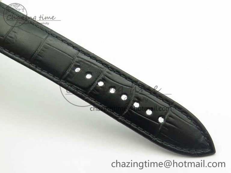 Evolution R10 SS ZZF 1:1 Best Edition Black Dial On Black Leather Strap Cal.6950