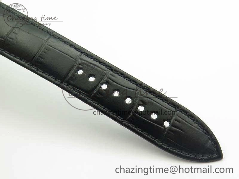 Evolution R10 SS ZZF 1:1 Best Edition Black Dial On Black Leather Strap Cal.6950