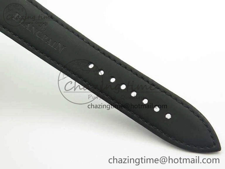 Evolution R10 SS ZZF 1:1 Best Edition Black Dial On Black Leather Strap Cal.6950