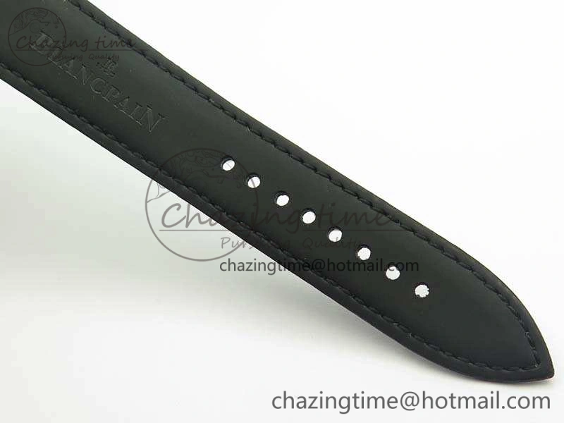 Evolution R10 SS ZZF 1:1 Best Edition Black Dial On Black Leather Strap Cal.6950